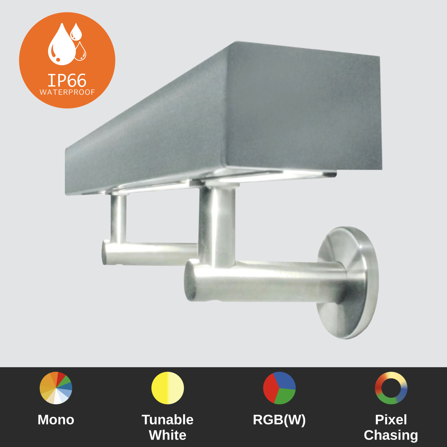 Square LED Handrail